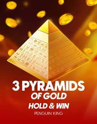 3 Pyramids of Gold Hold & Win by Penguin King